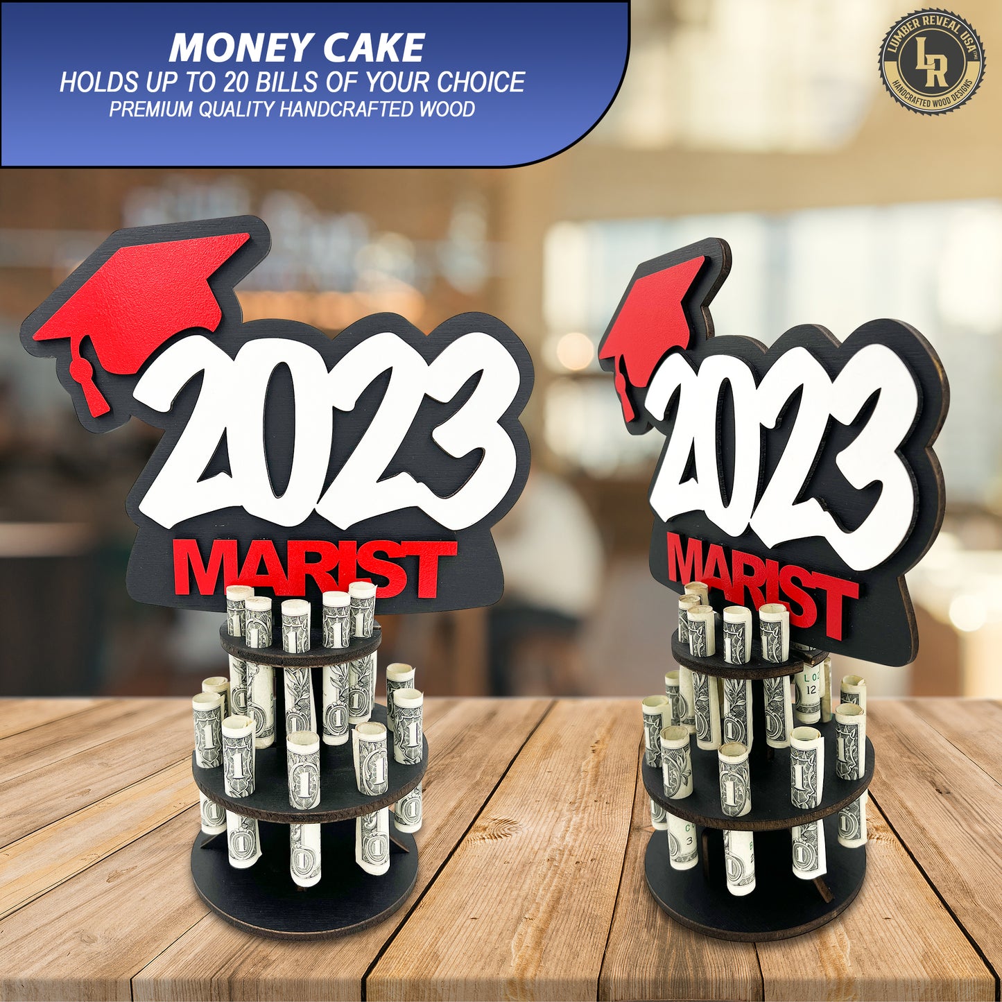 Personalized Money Holder for Cash Gift to Celebrate Graduation or Birthday