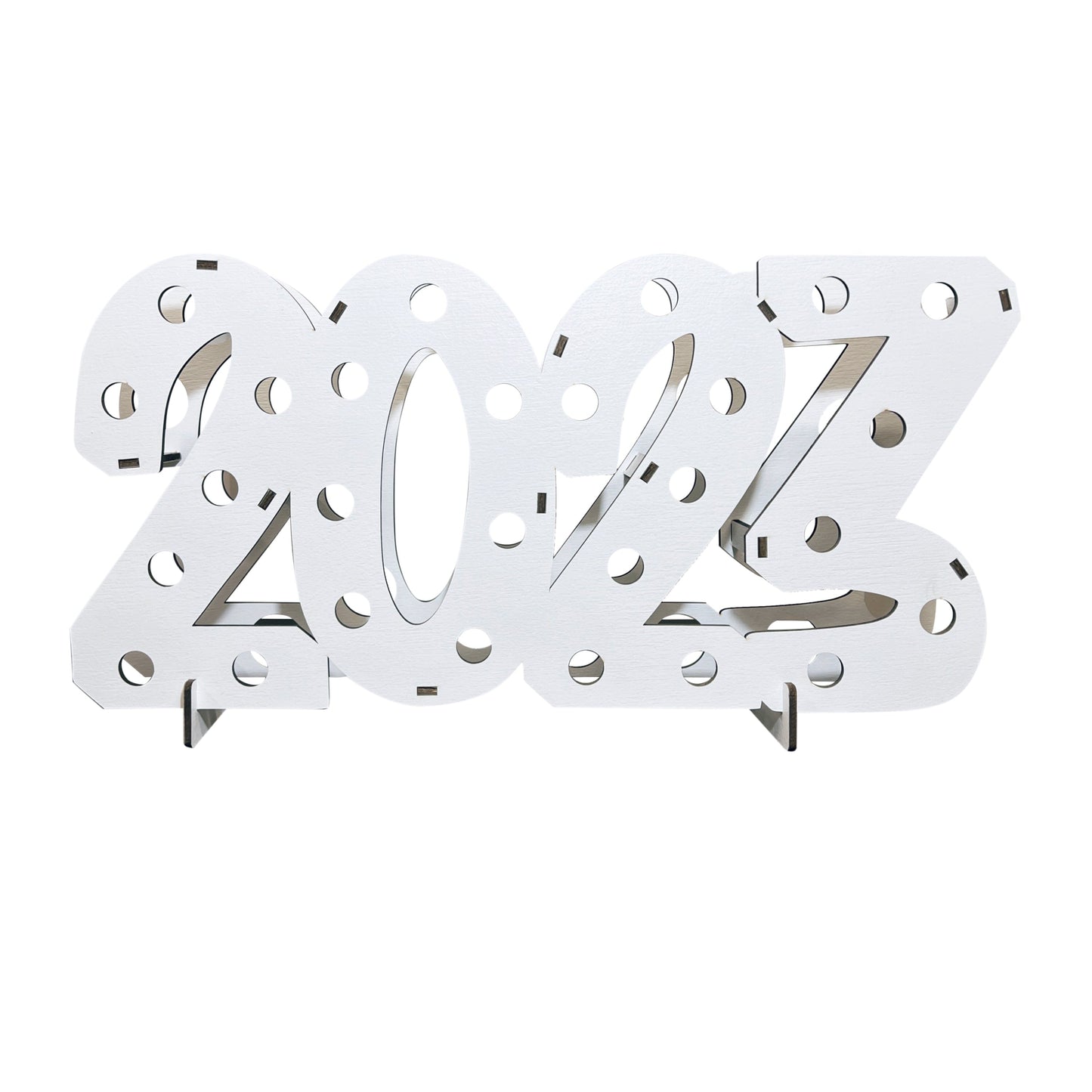 Custom Cigar Holder Display - Letters or Numbers Up To 4 Digits Party & Celebration Lumber Reveal USA