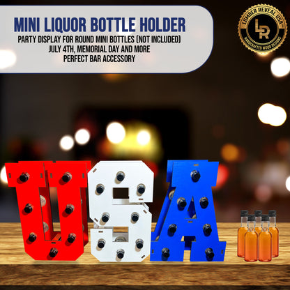 USA Mini Liquor Bottle Holder