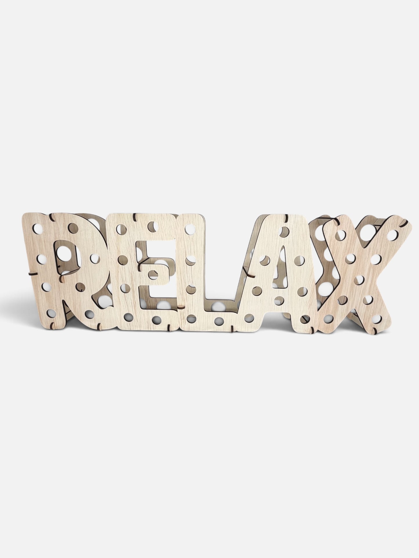 Custom Letters Mini Liquor Bottle Holder - Any Length