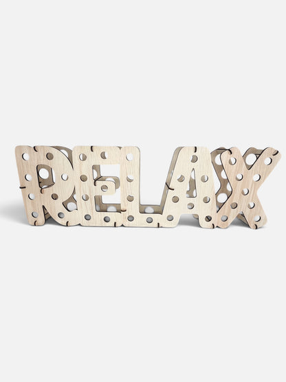 Custom Letters Mini Liquor Bottle Holder - Any Length