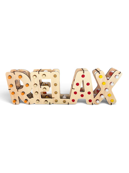 Custom Letters Mini Liquor Bottle Holder - Any Length
