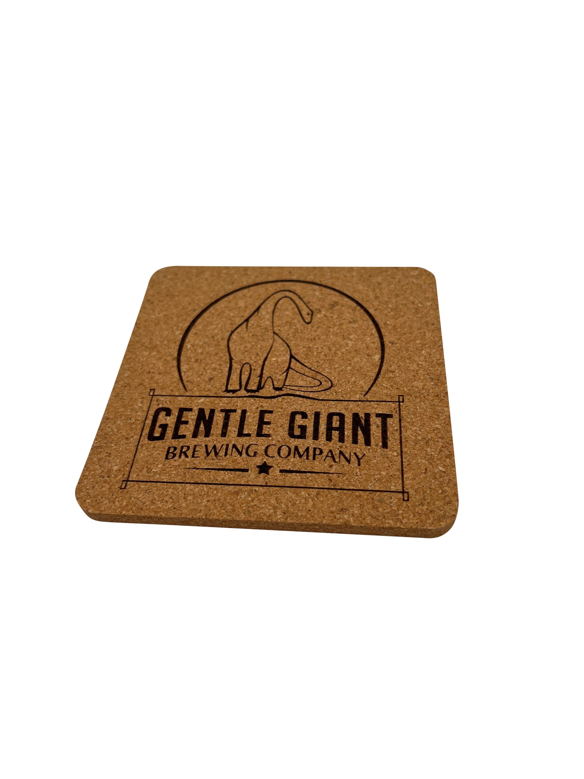 Custom Coaster - Made from Cork - Set of 4 Plus Holder Bar Accessories Lumber Reveal USA 