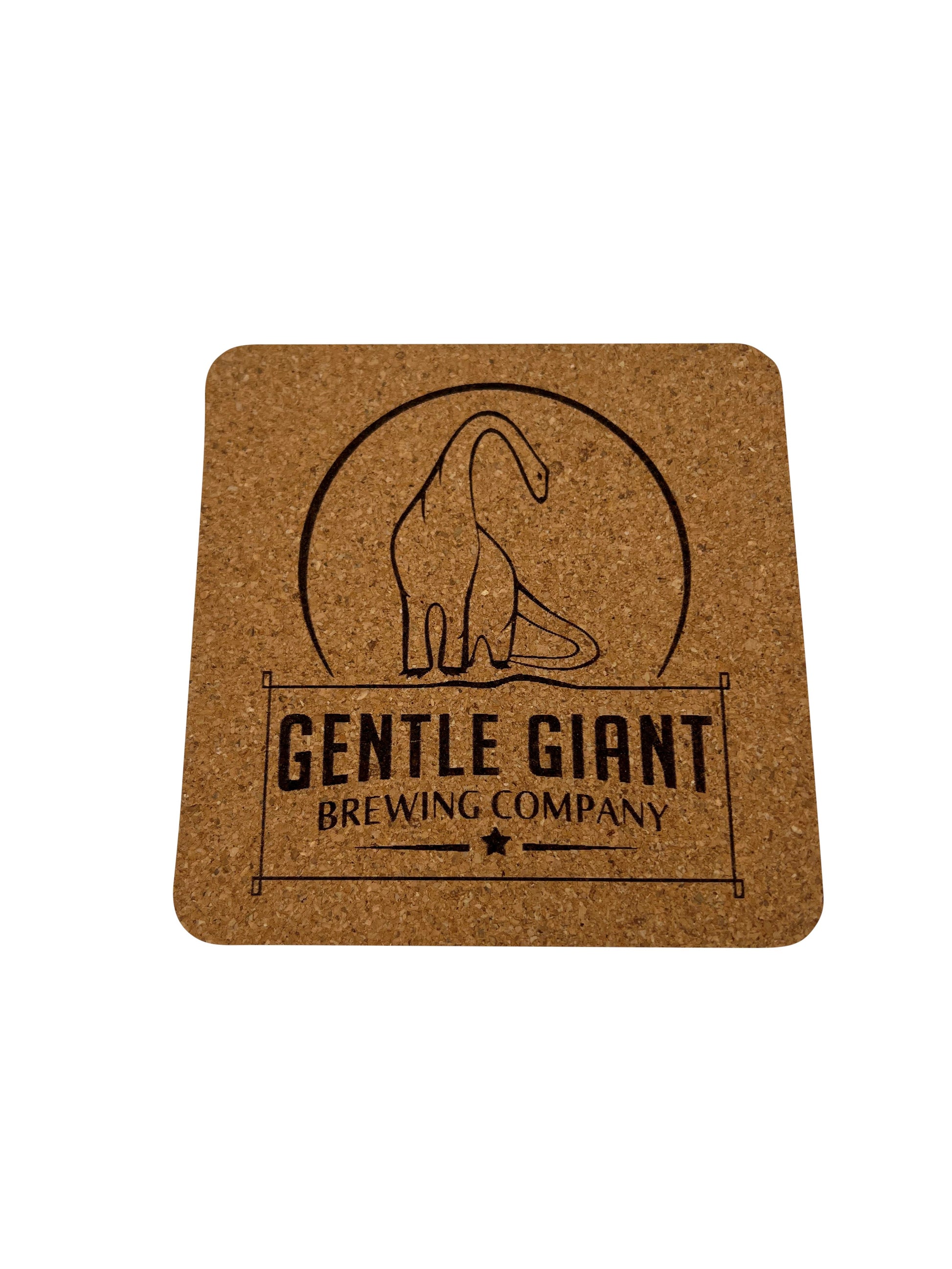 Custom Coaster - Made from Cork - Set of 4 Plus Holder Bar Accessories Lumber Reveal USA 